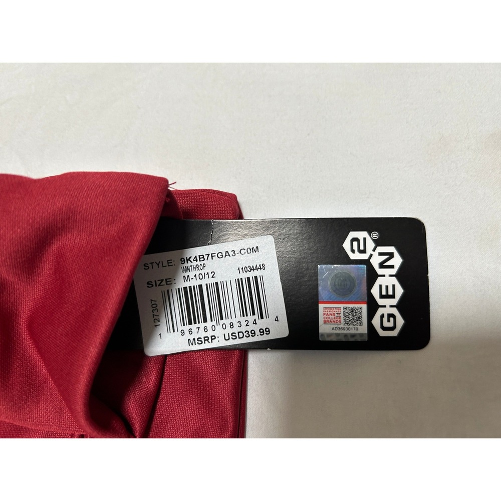 Gen2 Winthrop Eagles Youth Hoodie Maroon Performance Fleece 9K4B7FGA3 M 10/12 - Picture 4 of 6